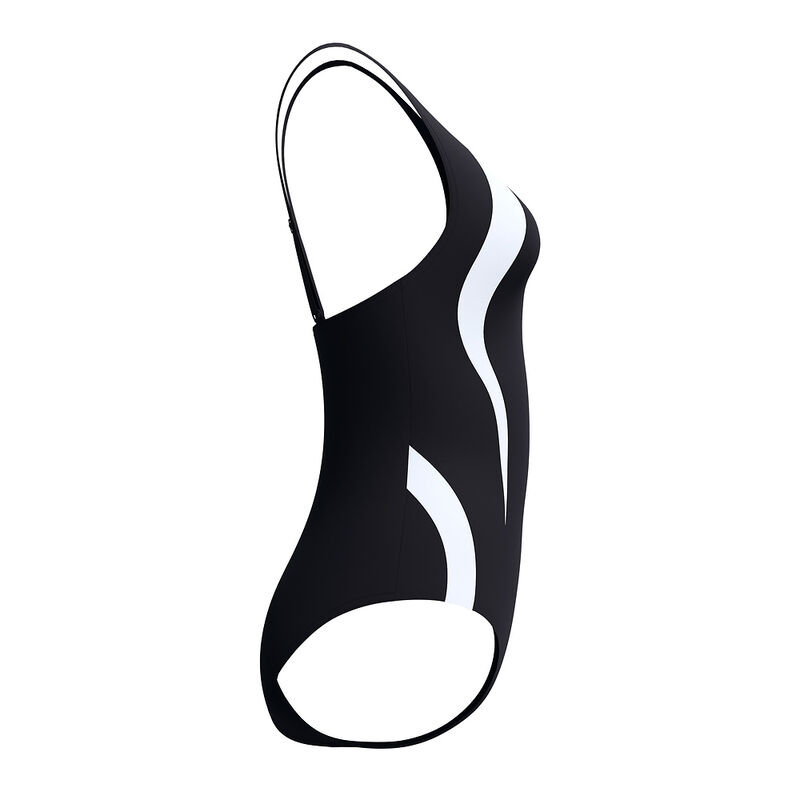 Womens Quantum One Piece, Anthracite/White, hi-res image number 7