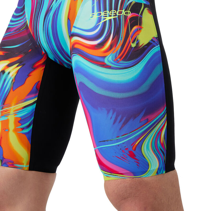 Mens Fastskin LZR Pure Valor 2.0 Jammer, Black/Molten Blur, hi-res image number 5