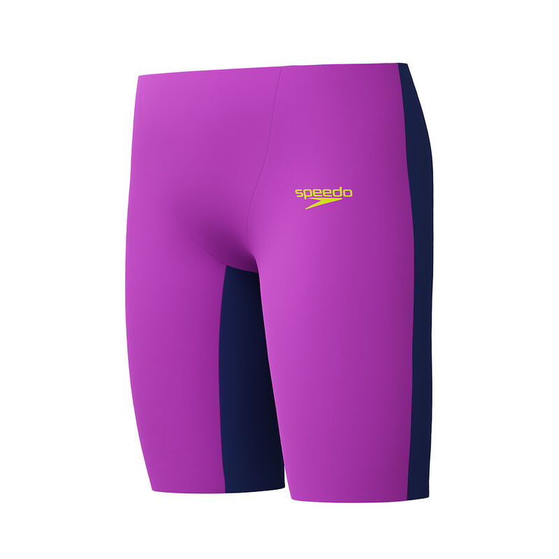 Junior Boys Fastskin End+ High/Waist Jammer, Neon Jelly/Noble Navy, hi-res image number 8