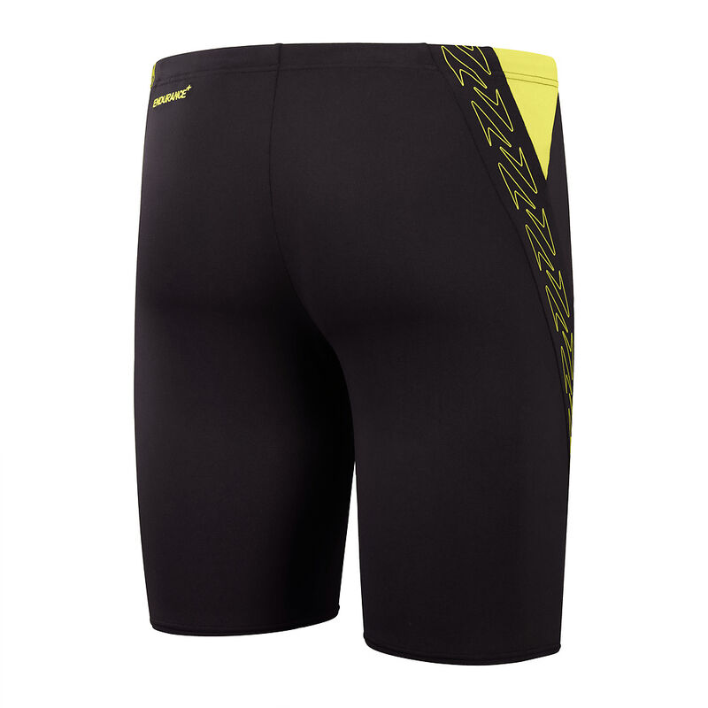 Mens Hyperboom Splice Jammer, Black/Lemon Drizzle, hi-res image number 8