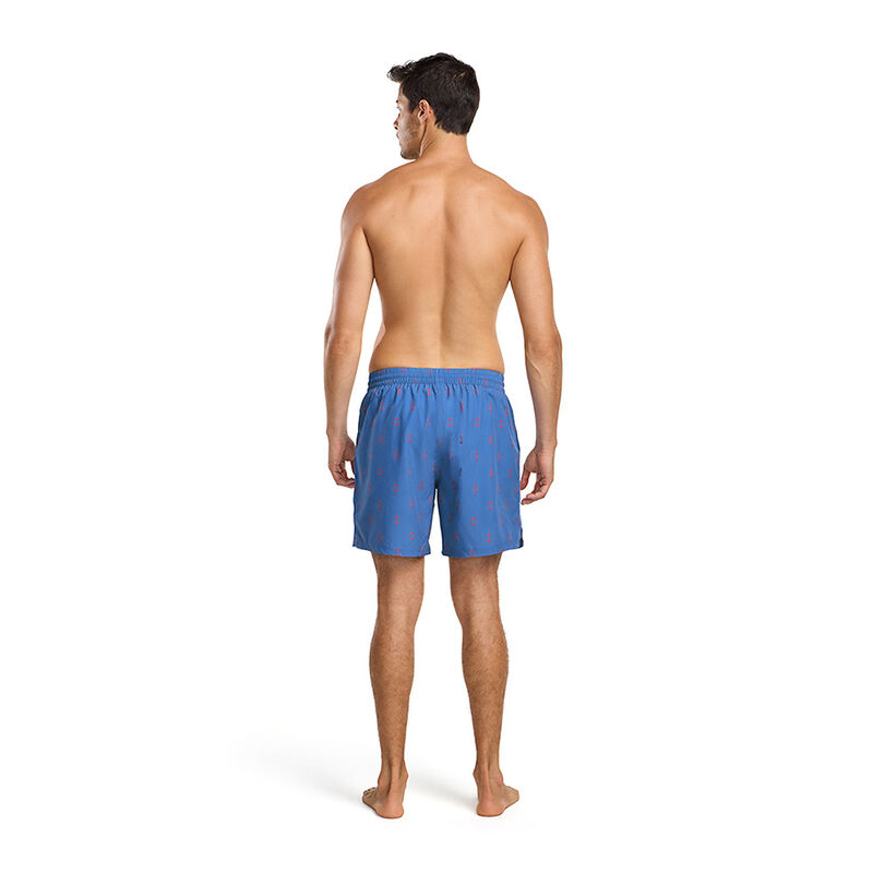 Mens Speedo Anchor Shorties, Sugar Blue, hi-res image number 5