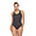 Womens Limitless Leaderback One Piece AF, Black/White, swatch
