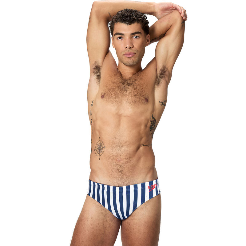 Mens Endurance+ Stripe Brief