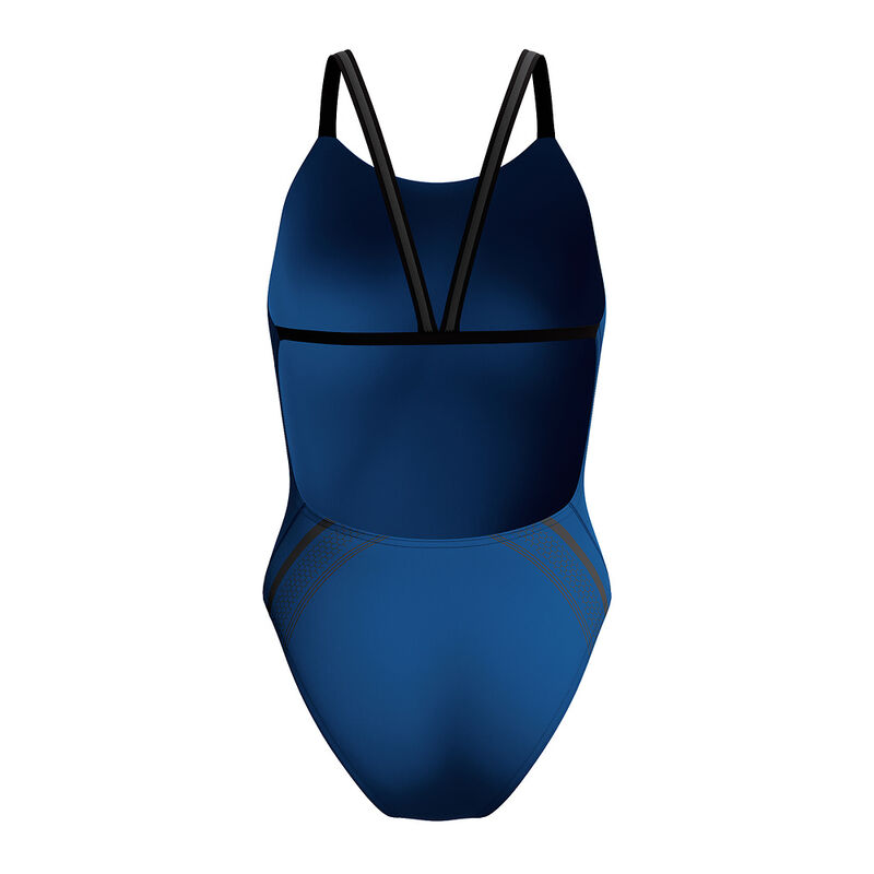 Womens Printed Active Back One Piece, Night, hi-res image number 8