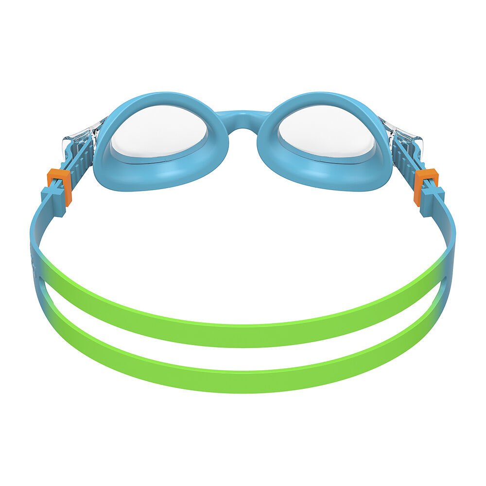 Infant Skoogle Goggle Azure Blue/Fluro Green/Fluro Orange/Clear