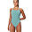 Womens Performance Back, Storm Green, swatch