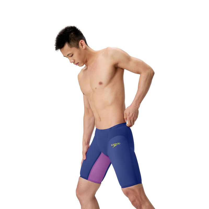 Mens LZR Valor 2.0 Jammer, Noble Navy/Neon Jelly, hi-res image number 3