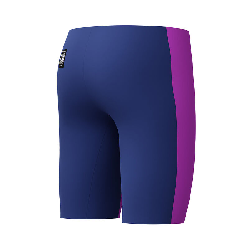 Junior Boys Fastskin End+ High/Waist Jammer, Neon Jelly/Noble Navy, hi-res image number 5