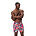 Mens Print Redondo Edge Volley 16" Watershort, Trop Coral, swatch