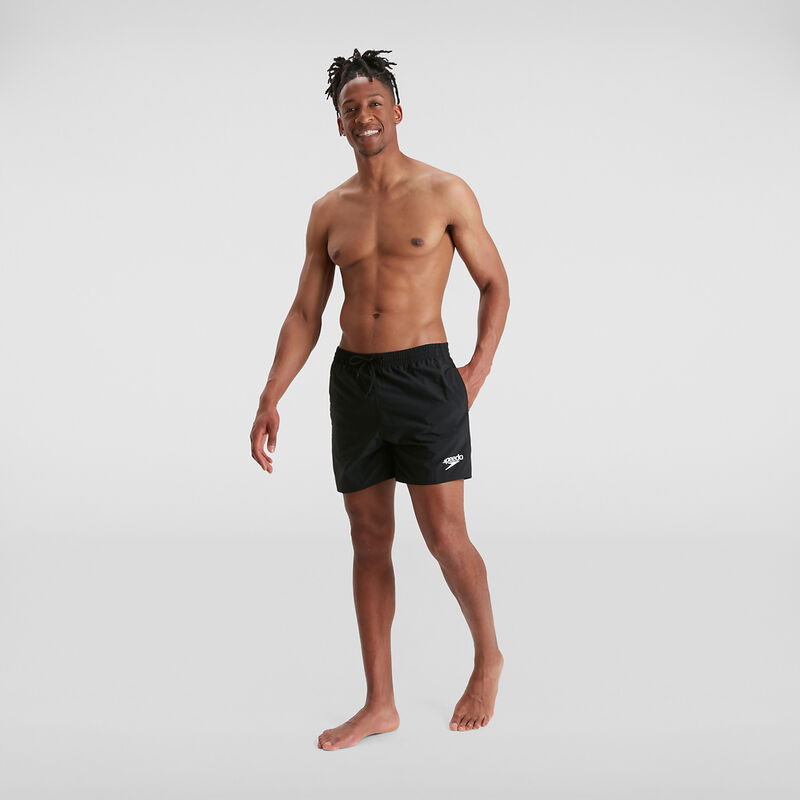 Mens Essentials 16" Watershort, Black, hi-res image number 4