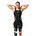 Womens Fastskin LZR Pure Intent 2.0 Closedback Kneeskin, Black/Molten Blur/Hyper Yellow, swatch