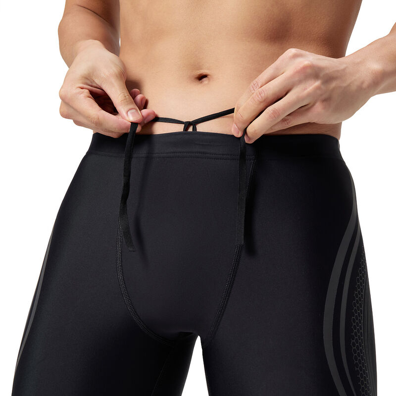 Mens Printed Movement Jammer, Black, hi-res image number 5