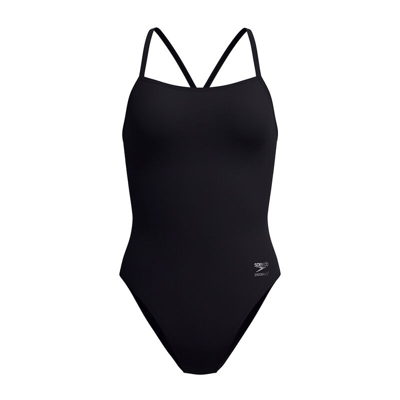 Solid V-Back 2.0 Af Black One Piece, Black, hi-res image number 6