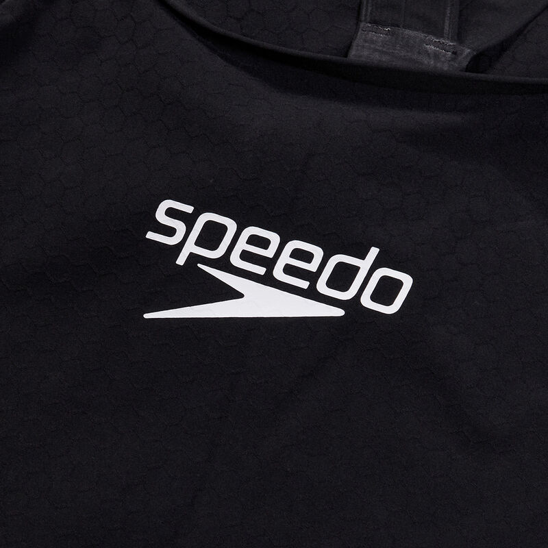 Womens Fastskin LZR Pure Intent 2.0 Openback Kneeskin, Black/Iridescent, hi-res image number 3