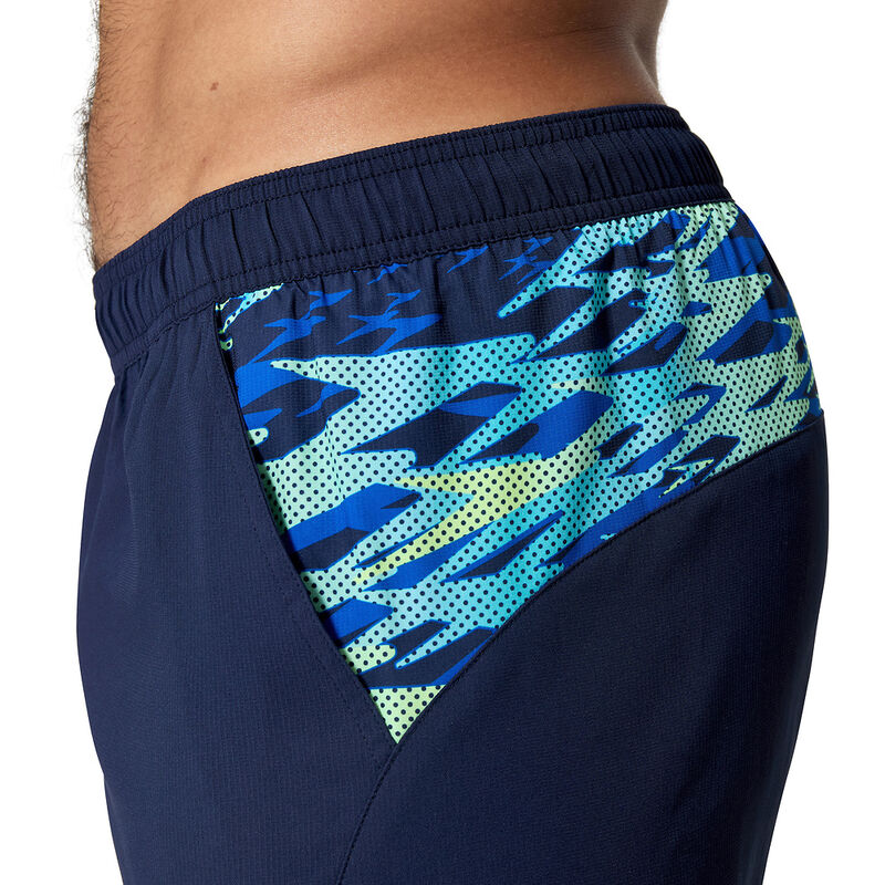 Mens Xpress Lite Panel 16" Watershort AM, Peacoat/Deep Sapphire, hi-res image number 5