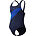 Junior Girls Hyperboom Splice One Piece, Peacoat/Deep Sapphire, swatch