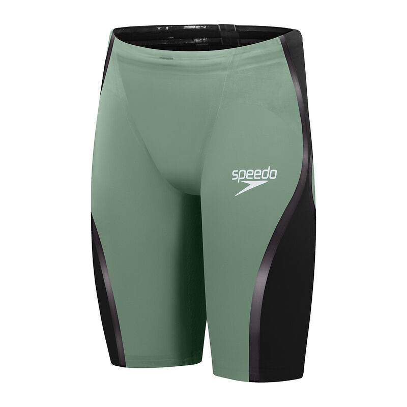 Mens Fastskin LZR Pure Intent 2.0 High Waist Jammer, Country Green/Black/Iridescent, hi-res image number 7