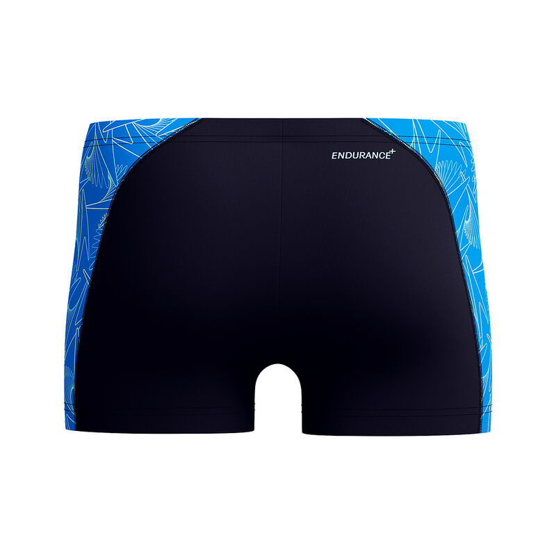 Mens HyperBoom Panel Aquashort, Navy/Lagoon Blue, hi-res image number 9