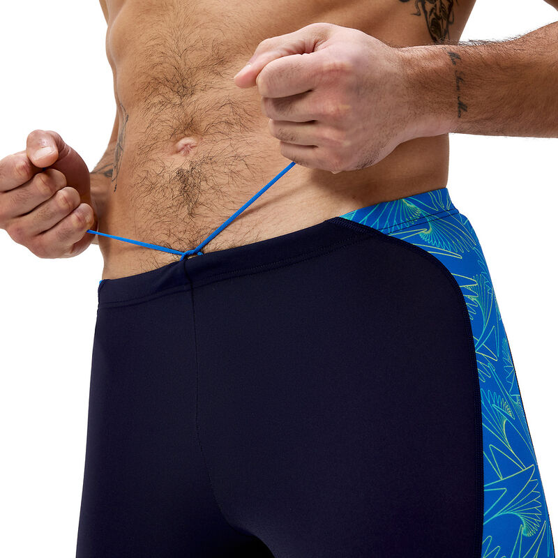 Mens Hyperboom Panel Jammer, Navy/Lagoon Blue, hi-res image number 5