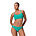 Womens Solid Classic Bikini Bottom, Green, swatch