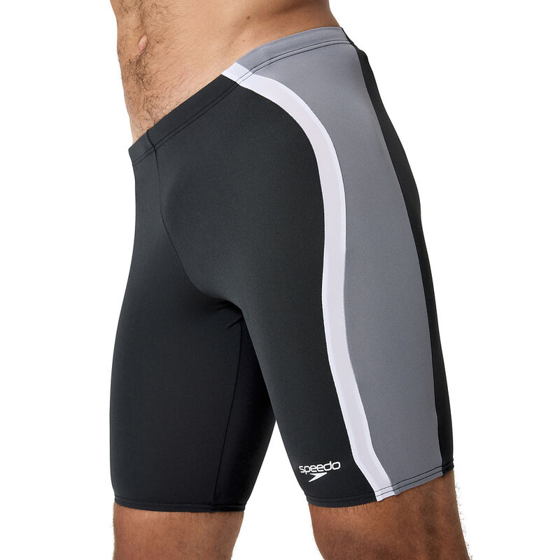 Mens Solid Spliced Jammer, Anthracite/Lead Grey, hi-res image number 4