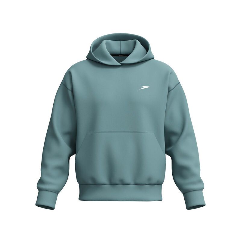 Mens Pro Fleece Hoodie, Storm Green, hi-res image number 6