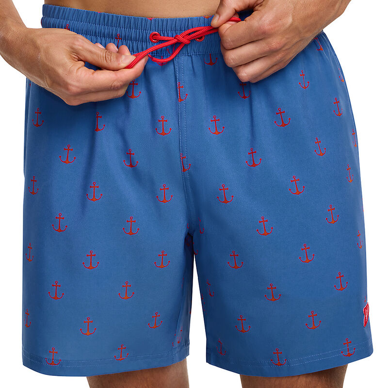 Mens Speedo Anchor Shorties, Sugar Blue, hi-res image number 6