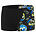 Junior Boys Skull Aquashort, Black/Sugar Blue, swatch