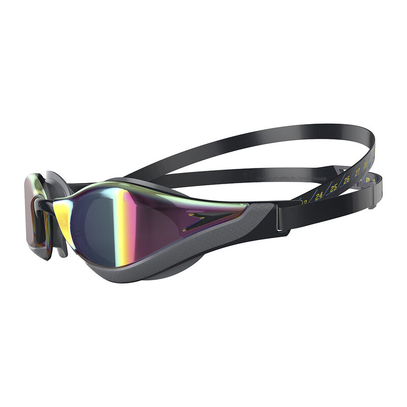 Fastskin Pure Focus Mirror Goggle, Black/Cool Grey/Ruby, hi-res image number 3