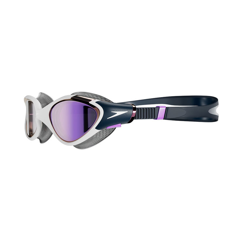 Biofuse 2.0 Women's Mirror Goggle, White/True Navy/Sweet Purple/Flash Purple, hi-res image number 3
