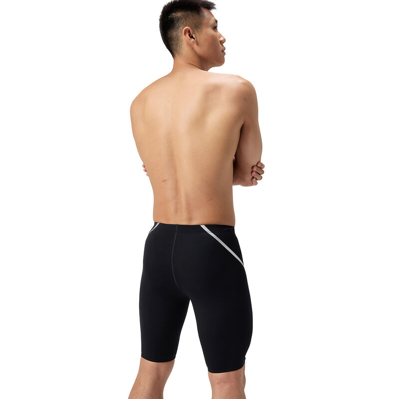 Mens Movement Jammer, Black/ Silver, hi-res image number 3