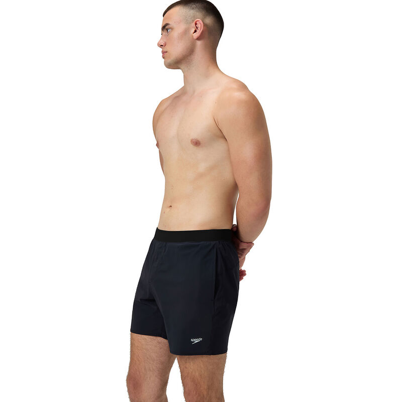 Mens The Lookout Solid Volley 16" Short, Anthracite, hi-res image number 3