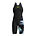 Junior Girls Fastskin LZR Ignite Kneeskin, Electro Static/Black, swatch