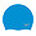 Plain Moulded Silicone Cap, Blue/Chrome, swatch