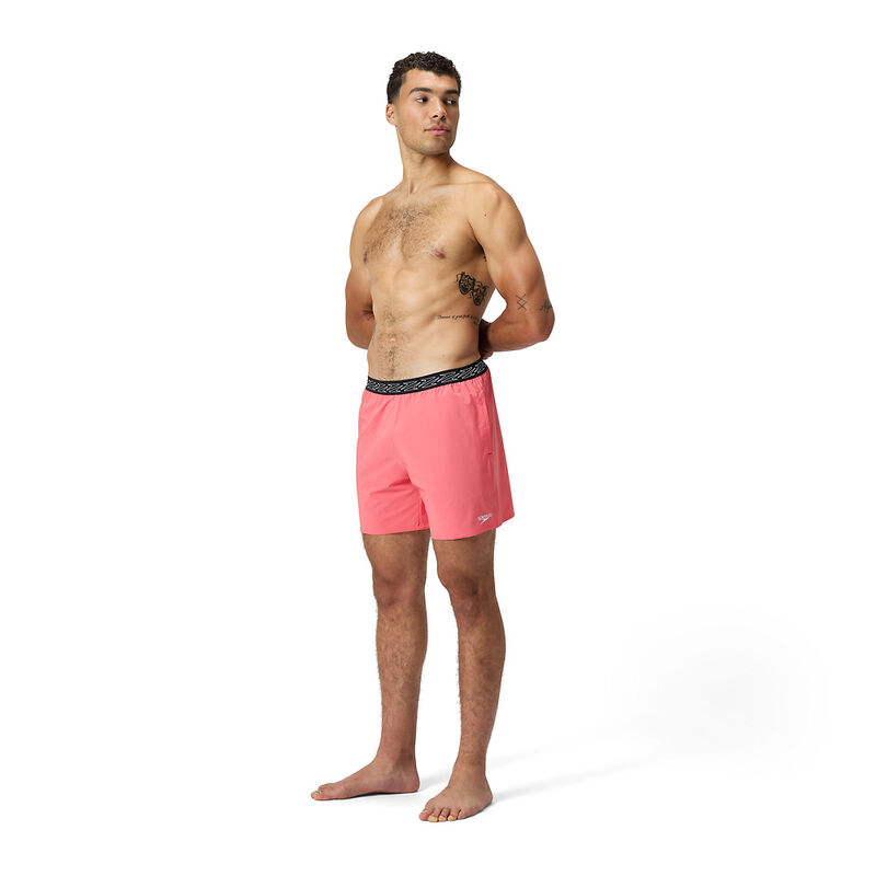 Mens Hyperboom Band 16" Watershort, Coral Sands, hi-res image number 5