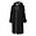 Adult Unisex Logo Deck Coat, Black, swatch