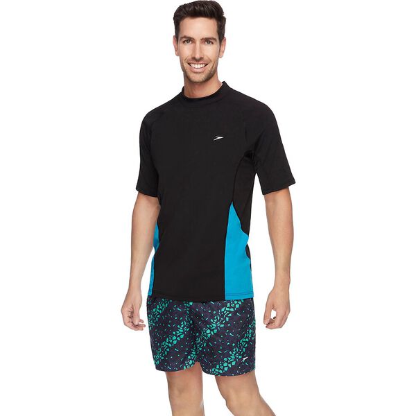 MENS FLOW REG SHORT SLEEVE RASHIE RASHIES & SUN TOPS Speedo Australia