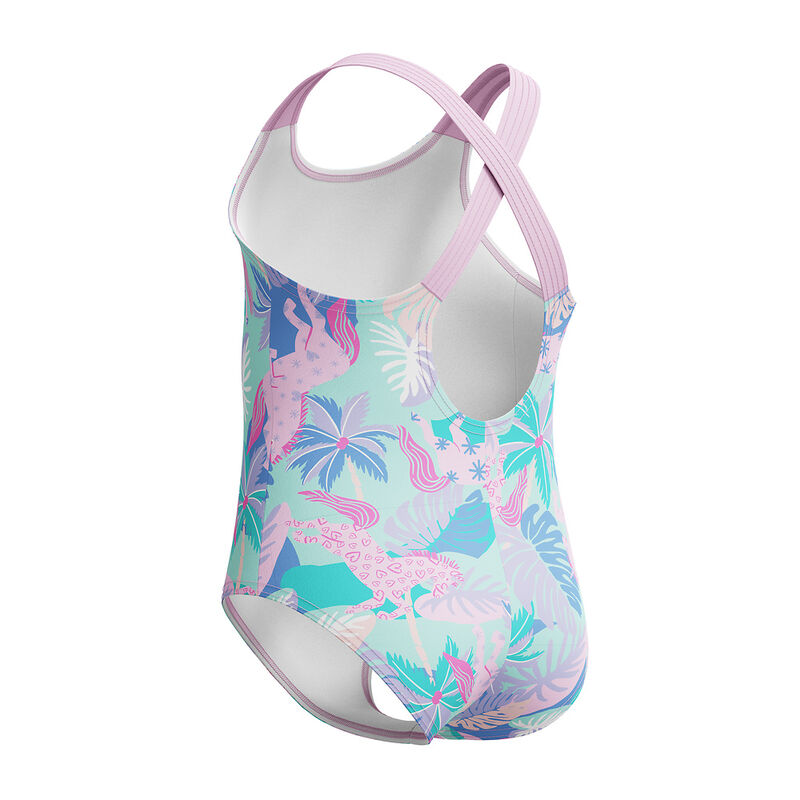 Infant Print Cross Back One Piece, Strawberry Crepe, hi-res image number 6