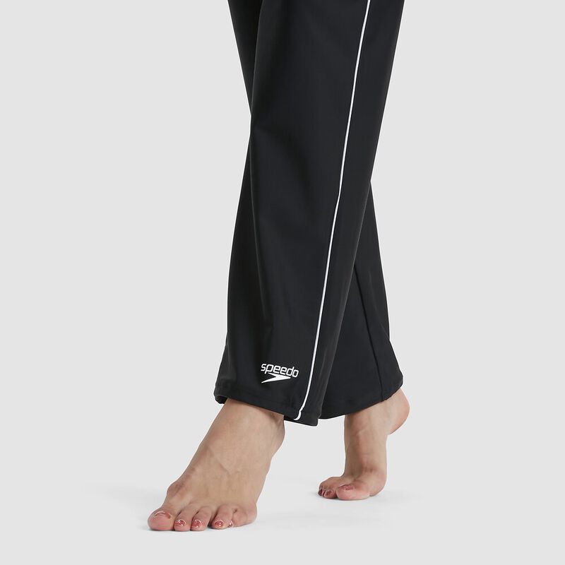 Womens Swim Pant, Black/White, hi-res image number 6
