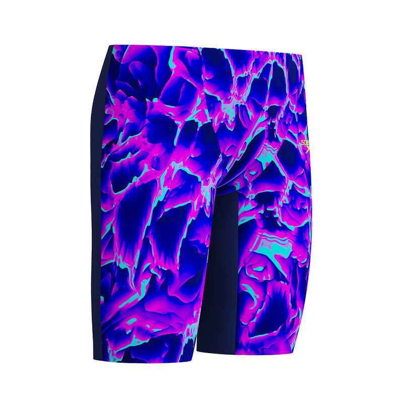 Junior Boys Fastskin End+ High/Waist Jammer, Cave  Current/Neon Jelly, hi-res image number 3