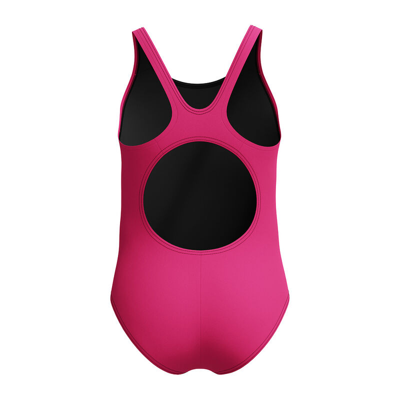 Junior Girls Duo Logo Placement Muscleback One Piece