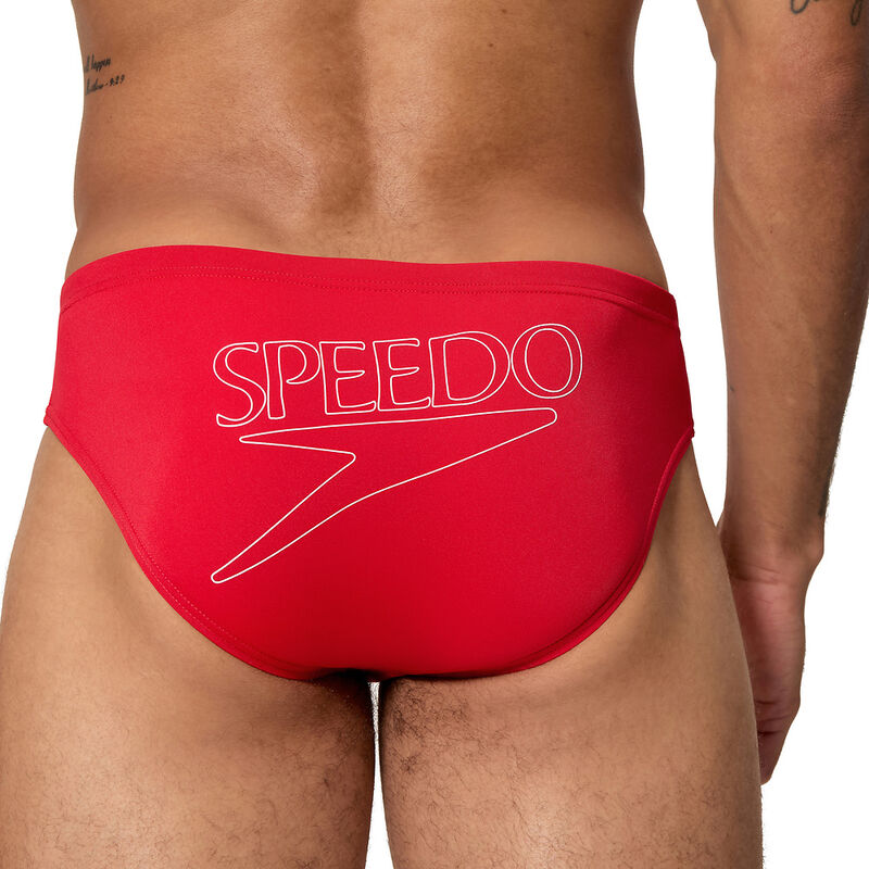 Mens Classic Logo Brief, High Risk Red, hi-res image number 5
