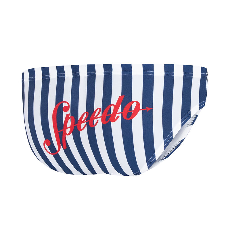 Mens Endurance+ Stripe Brief, Blue/White, hi-res image number 5