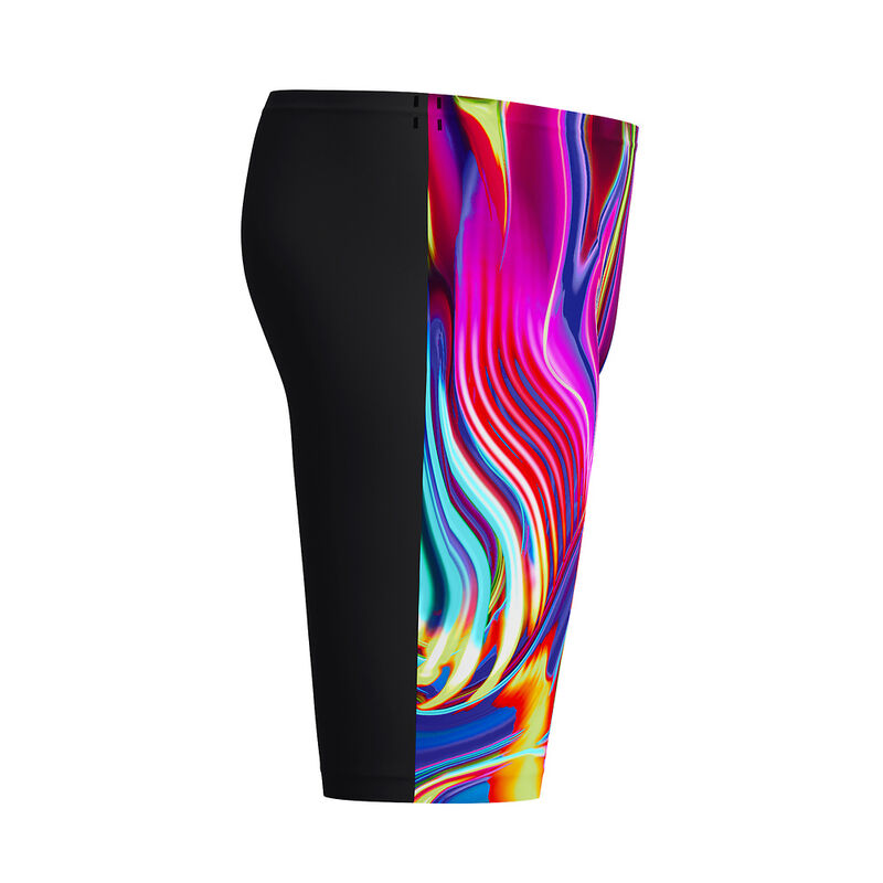 Mens Fastskin LZR Pure Valor 2.0 Jammer, Black/Molten Blur, hi-res image number 9