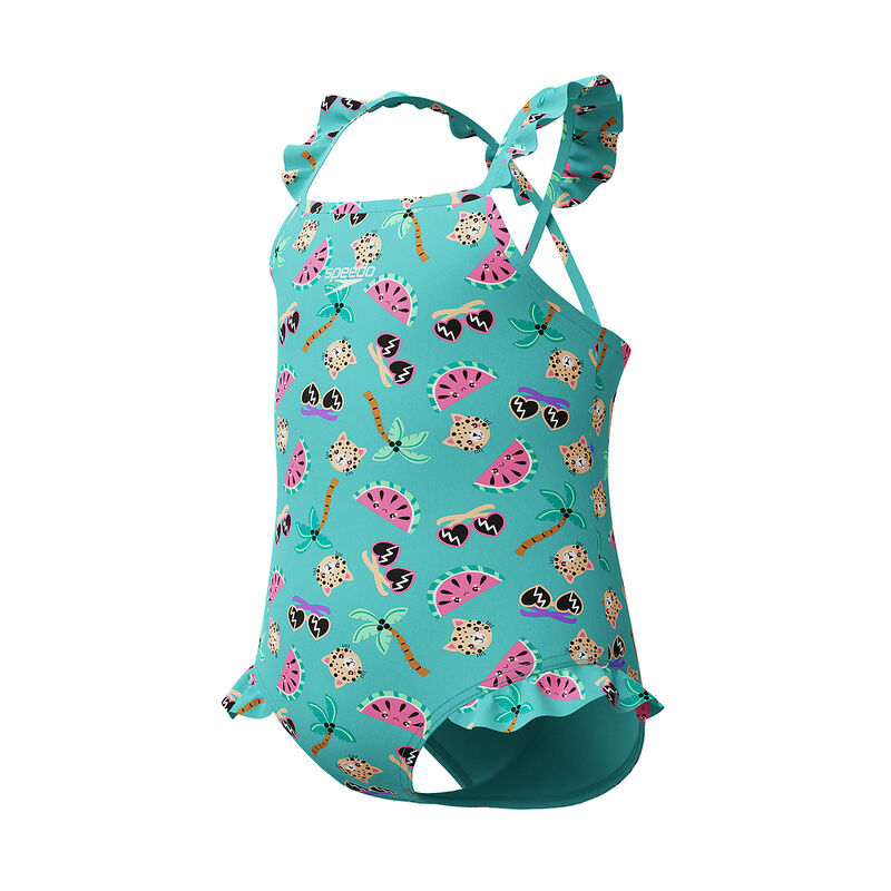 Toddler Girl Digital Frill Thinstrap Swimsuit One Piece, Arctic Glass, hi-res image number 4