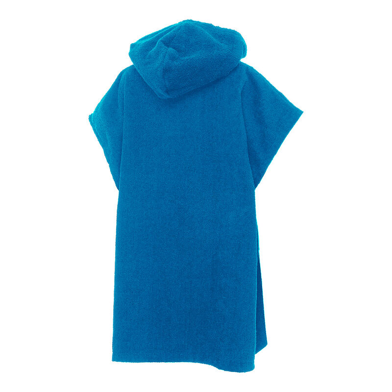 Teen Hooded Towel, Blue/White, hi-res image number 2