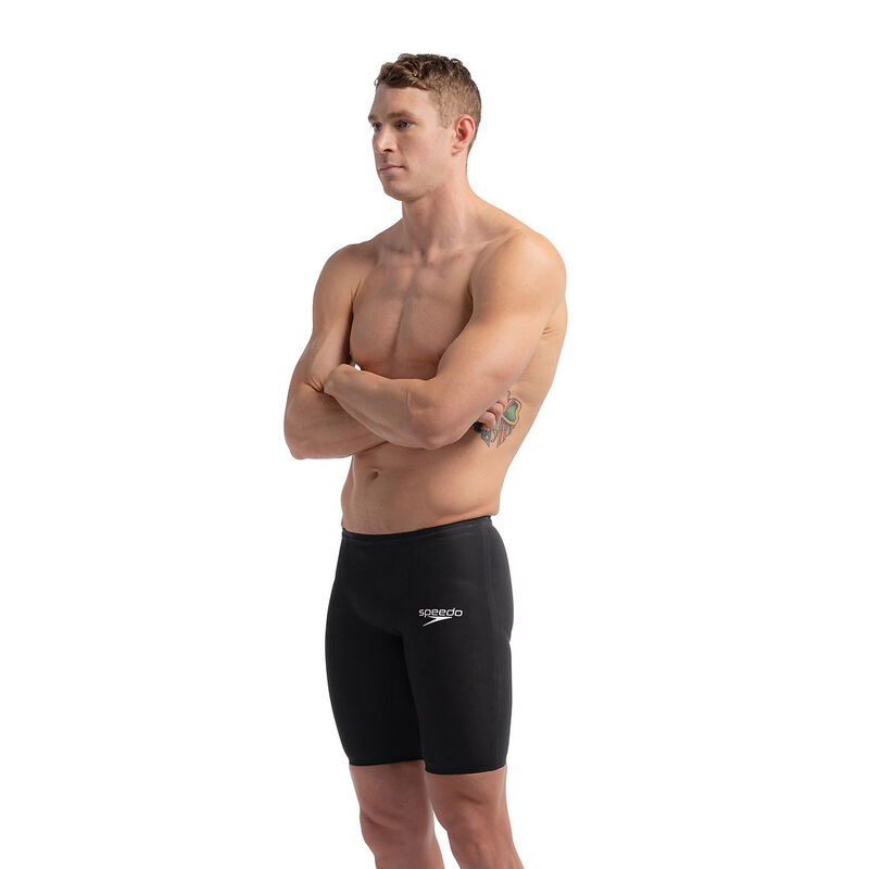 Mens Fastskin LZR Pure Valor 2.0 Jammer, Black, hi-res image number 3