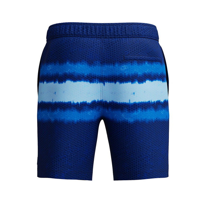 Mens Engineered Print Redondo Edge Volley 18", Lagoon Blue, hi-res image number 4