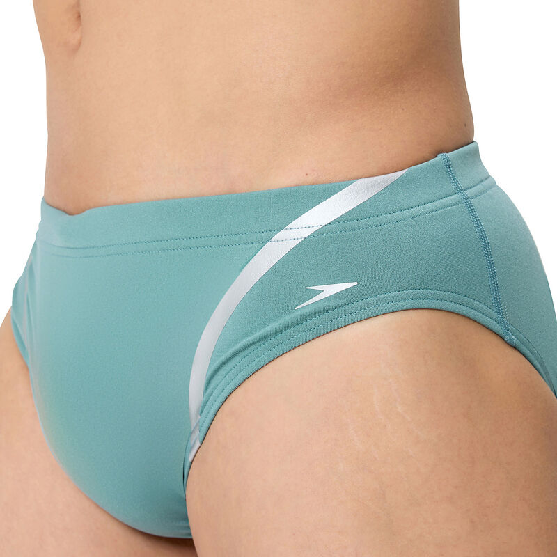 Mens Movement Brief, Storm Green, hi-res image number 4