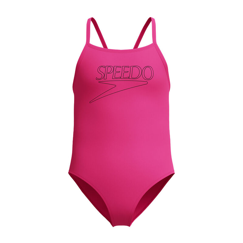 Junior Girls Classic Logo One Piece